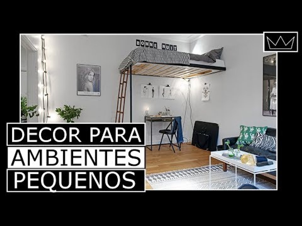 9 dicas de DECORAÇÃO para ambientes pequenos