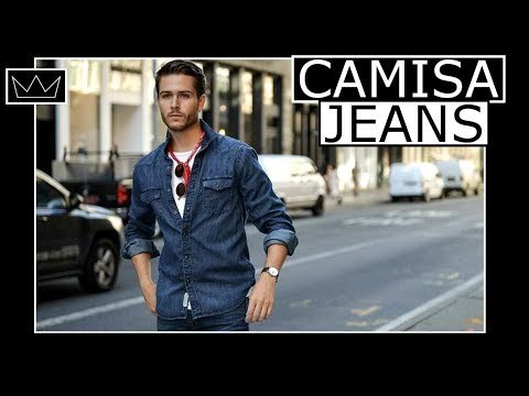 CAMISA JEANS: 6 combinações infalíveis / MODA MASCULINA