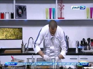 لقمة هنية | طريقة عمل فتة باذنجان صيامي وجلاش بالخضروات