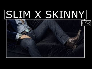 Qual é a diferença entre CALÇA JEANS slim e skinny? / MODA MASCULINA