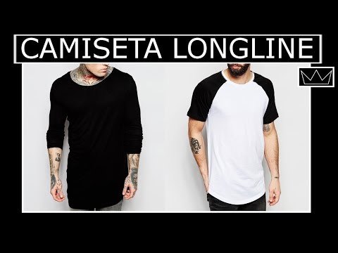 CAMISETA LONGLINE: 5 dicas para usar / MODA MASCULINA