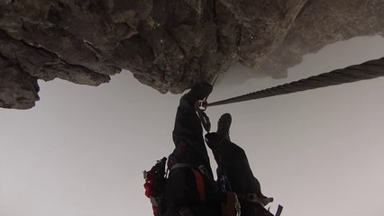"Luft unter den Sohlen" - ein Geocache im Imster Klettersteig