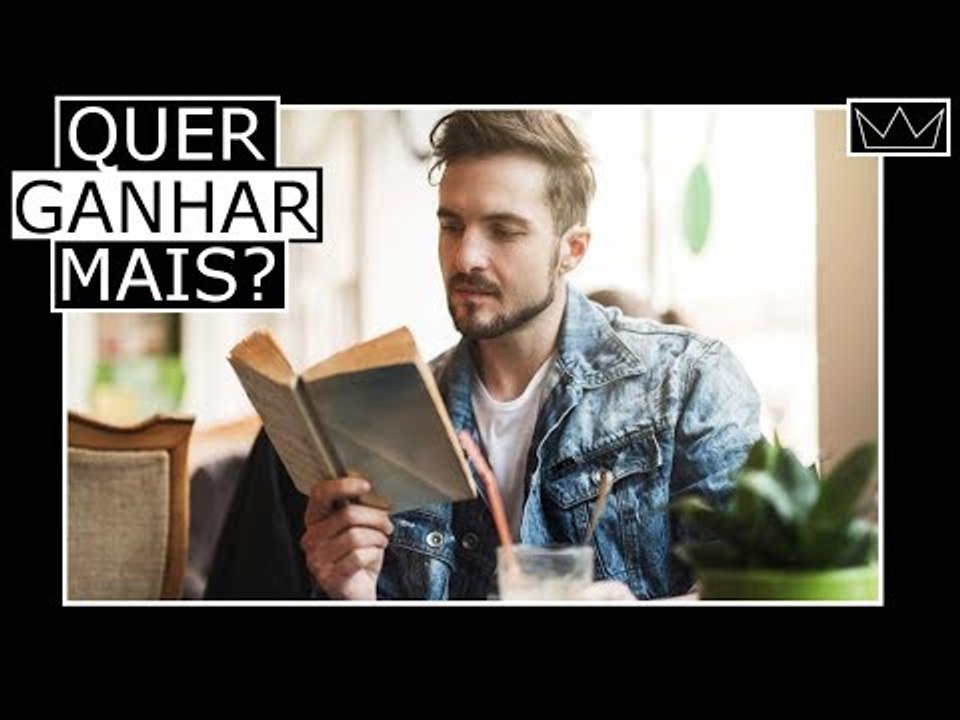 BOM SALÁRIO: quem lê mais livro ganha mais