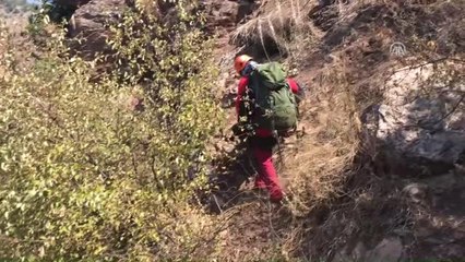 Kayalıklarda Mahsur Kalan Kişi Kurtarıldı