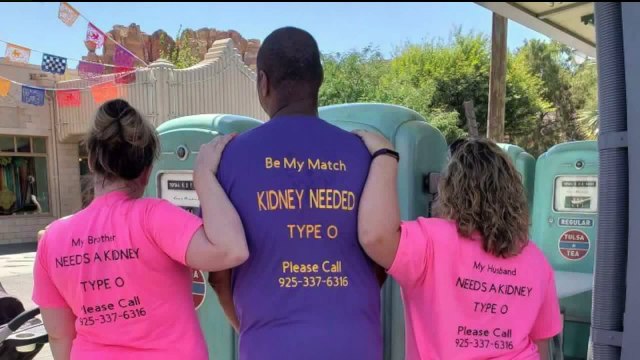 Family Hopes T-Shirts at Disneyland Will Help Find Kidney Donor