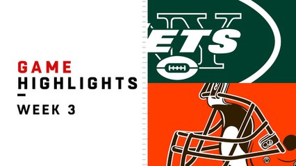 Jets vs. Browns highlights | Week 3