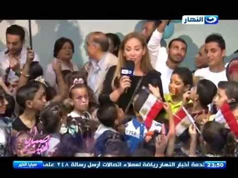 صبايا الخير | شاهد ريهام سعيد تغني مع حماده هلال " سبونج بوب  "