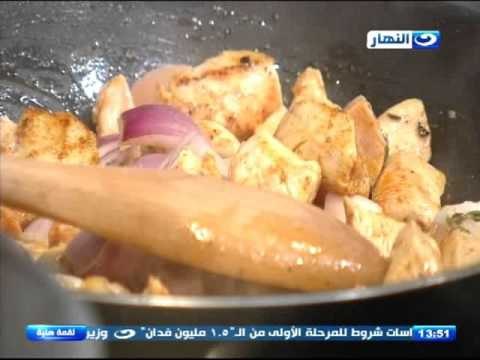 #لقمة_هنية : طريقة عمل فراخ بالمكرونة والريحان - شوربة البروكلي بالذرة - سلطة البنجر مع الفواكه
