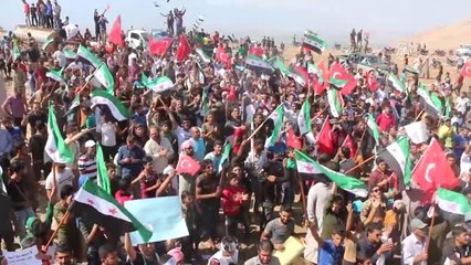 Rejim Karşıtı Gösterilerde Türkiye'ye Teşekkür Mesajları (2) - Hama