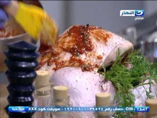 #لقمة_هنية : طريقة عمل ديك رومي وأرز بالخلطة - عرق فيليه بالشعرية والديمجلاس