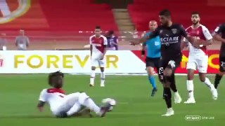 Résumé Monaco Nimes buts Falcao goal 1 - 1  21.09.2018