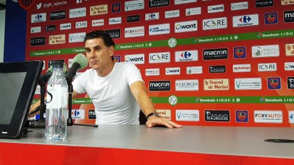 Didier Tholot après Gazélec-ASNL (0-1) : "Cette victoire nous permet d'être moins ridicules"