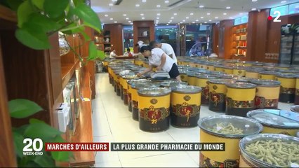 Chine : le marché de Bozhou, plus grande pharmacie du monde