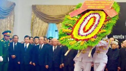 Toàn cảnh lễ đại tag chủ tịch nước Trần Đại Quang