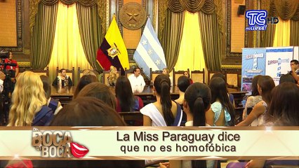 Download Video: Miss Paraguay y Miss Venezuela no estás de acuerdo que haya una trans en un certamen femenino