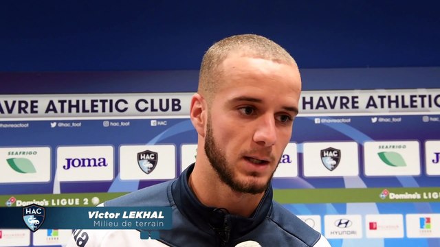 Après HAC -Troyes (1-1), réaction de Victor Lekhal
