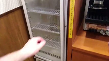 De la bière en self service dans un restaurant au Japon