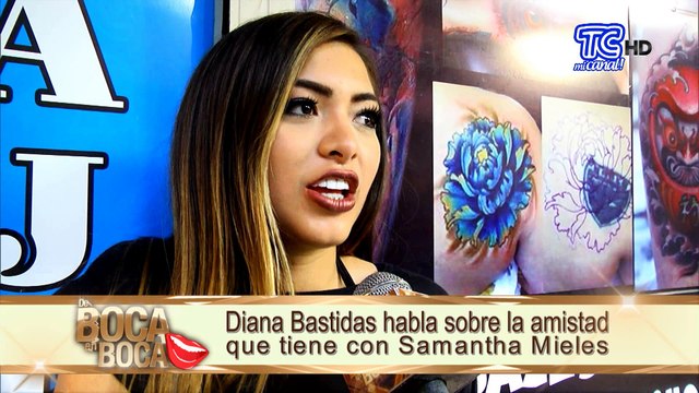 Diana Bastidas habla sobre la amistad que tiene con Samantha Mieles