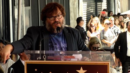 Jack Black Speech at his Hollywood Walk of Fame Star Unveiling