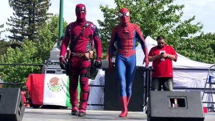 Super Heroes Dancing