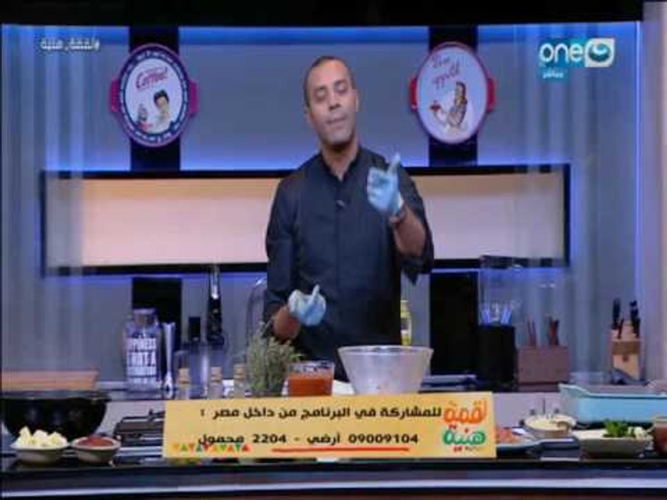 لقمة هنية : طريقة عمل صينية رقبة ضاني بالبطاطس- شوربة البسلة بالنعناع- رقاق باللحمة المفرومة