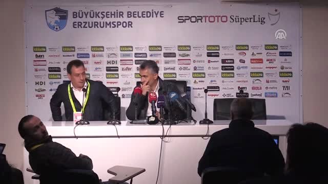 Büyükşehir Belediye Erzurumspor - Mke Ankaragücü Maçının Ardından