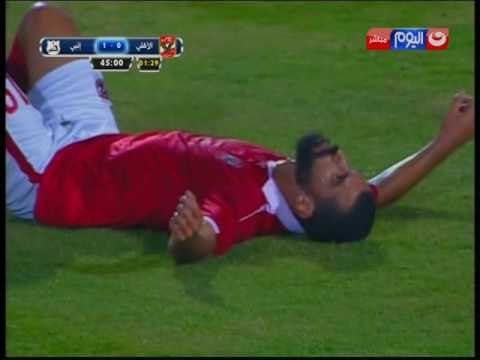 كأس مصر 2016 | عبدالله السعيد يهدر اخطر فرصة فى الشوط الاول بعد تسديده على معلول
