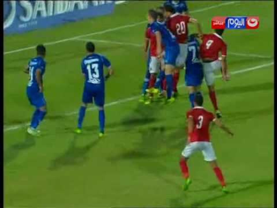 كأس مصر 2016 - الهدف الأول برأسية صاروخية للنجم "سعد سمير" " الاهلي vs سموحة "