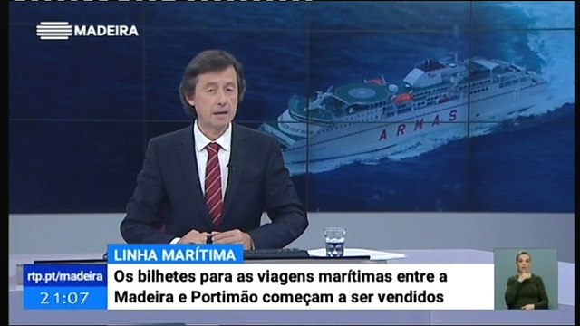 Início da Venda de Bilhetes para Viagens Ferry entre a Madeira e Portimão