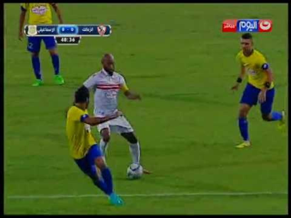 كأس مصر 2016 - الهدف الأول لنادي الزمالك بقدم الحاوي "أيمن حفني" " الزمالك VS الاسماعيلي "