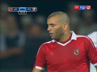 كأس مصر 2016 - ركلة رائعة من "عماد متعب" ولكن تقلش من على قدمة لخارج الملعب ... "الاهلي VS الزمالك"