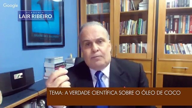 Somente palestra OLEO DE COCO Dr. Lair Ribeiro