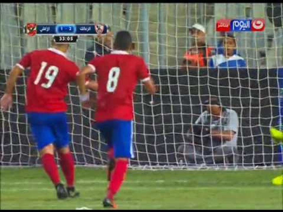 كأس مصر 2016 - الهدف الأول للأهلي بقدم "عبد الله السعيد" من ضربة جزاء ... " الأهلي vs الزمالك"