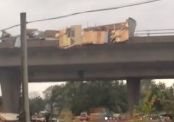 Possible Tornado Scatters Debris Across Gatineau Road