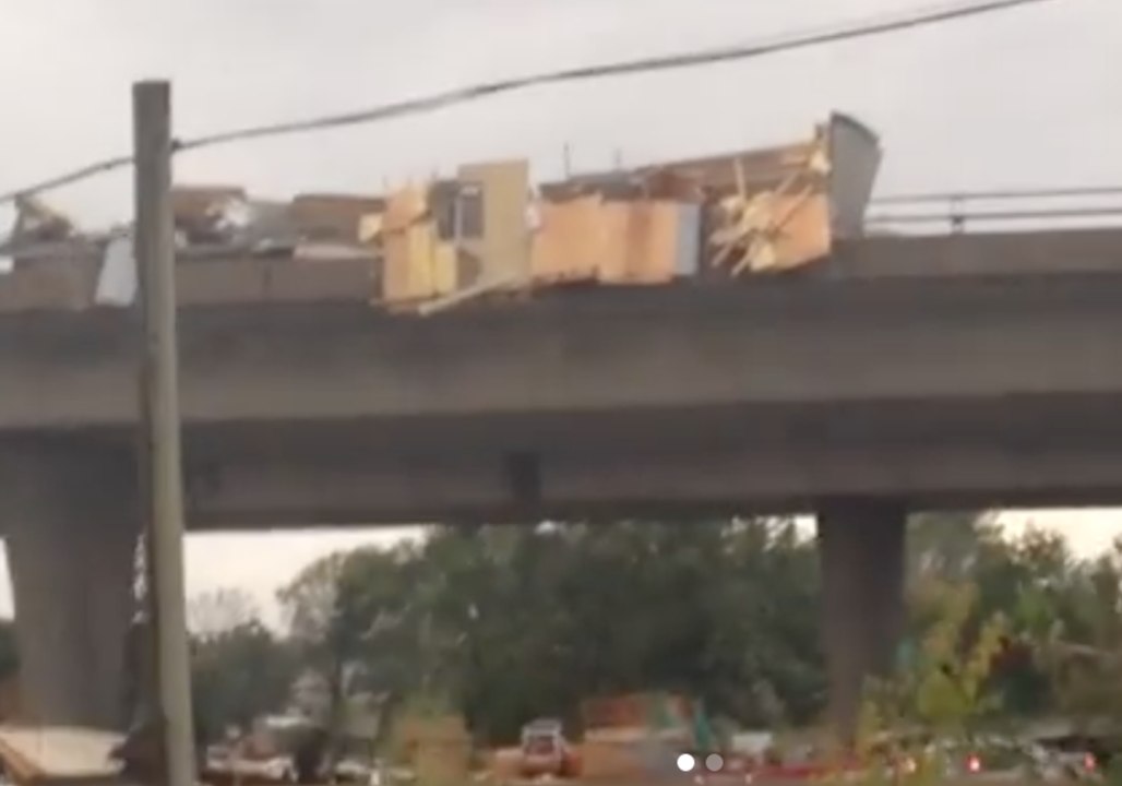 Possible Tornado Scatters Debris Across Gatineau Road