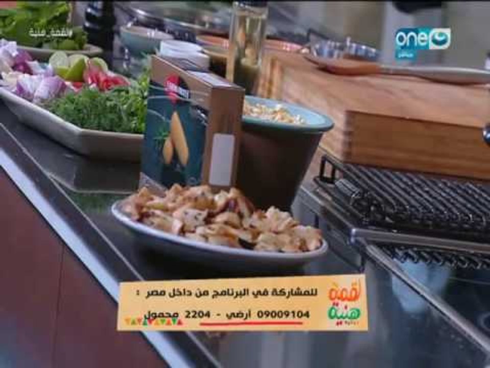 لقمة هنية : طريقة عمل فتة بصارة بالبصل المحمر- طاجن عدس بالطشة- سلطة الباذنجان بالخلطة الحارة