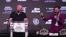 Highlights || Conor McGregor shows New York a “Proper Press Conference”