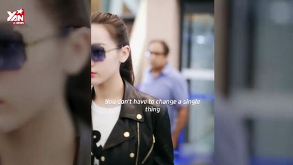 Địch Lệ Nhiệt Ba - Milan Fashion Week 2018