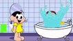 Magali da Turma da Mônica vai dá banho com shampoo colorido na Mônica toy