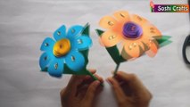 DIY Paper Flowers !! How to make easy paper flower!!!