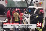 Miraflores: vecinos piden más presencia policial en Av. Camino Real