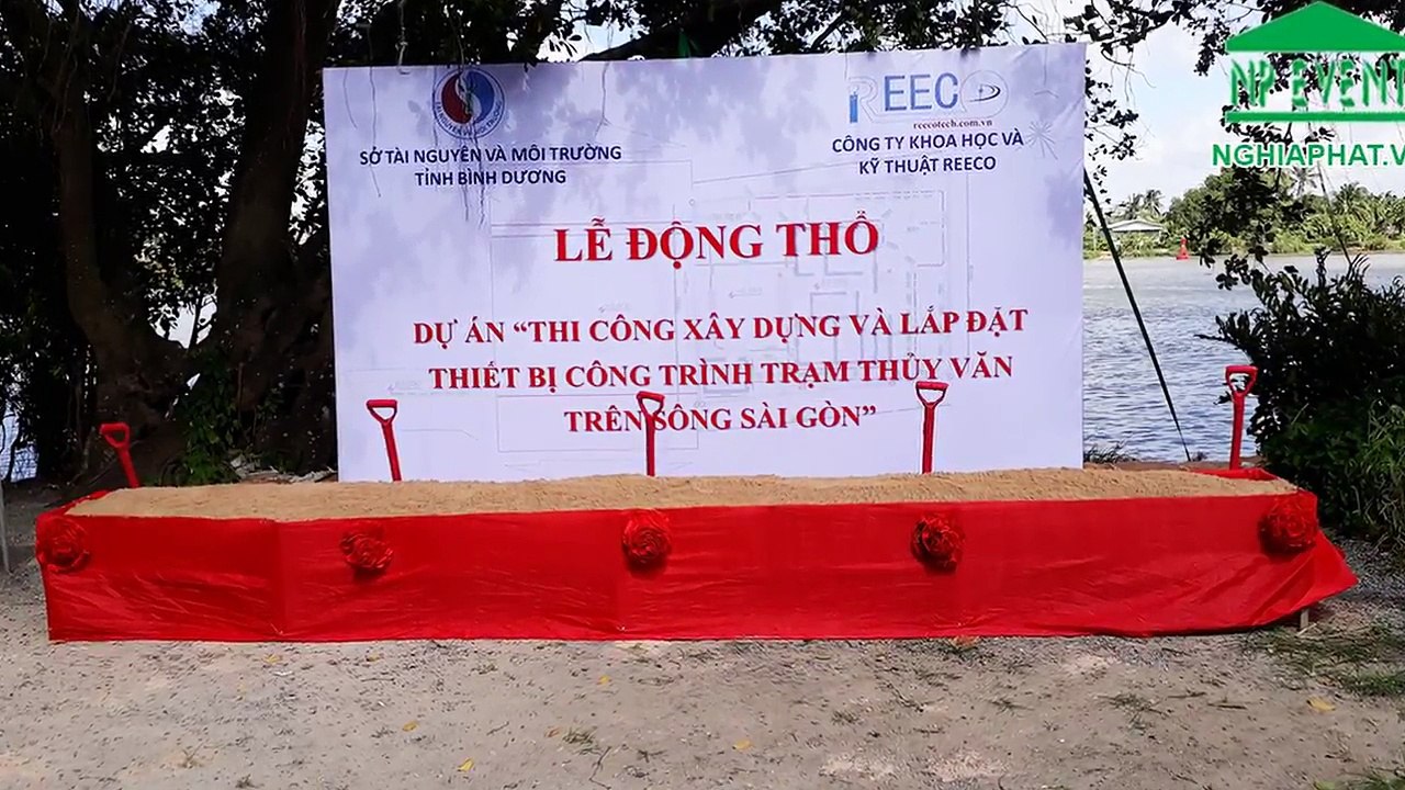 LỄ ĐỘNG THỔ TRẠM THỦY VĂN TRÊN SÔNG SÀI GÒN