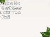 Mr Beer Premium Gold Edition 2 Gallon Homebrewing Craft Beer Making Kit with Two Beer