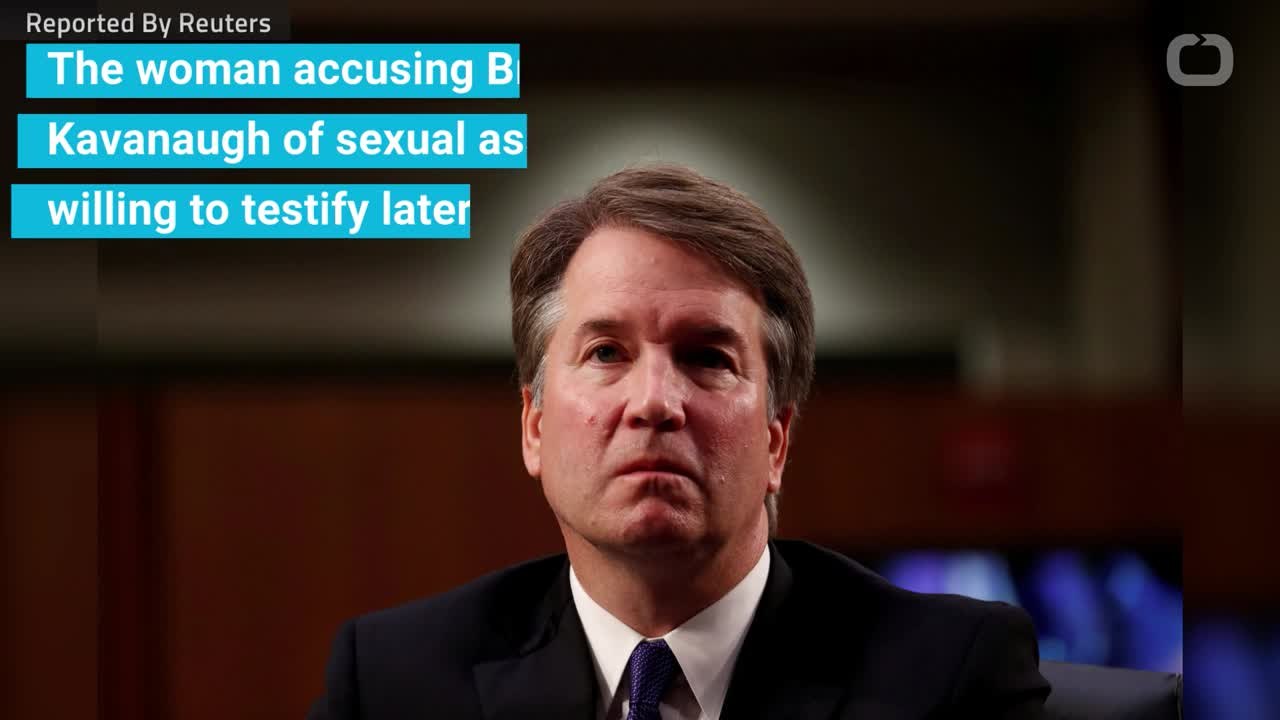 Kavanaugh Accuser Seeks Terms For Testimony