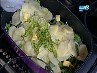 لقمة  هنية  -  صنية بياض بلدى - كبسة سى فود-  شوربة جمبرى