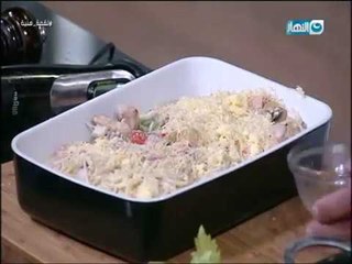 لقمة هنية | طريقة عمل طبق مكرونة باللحمة مع صوص الريكفورد