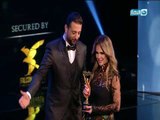 حفل تكريم وشوشة للأفضل في 2017 | دنيا عبد العزيز تحصد جائزة أفضل ممثلة دور ثاني دراما في 2017