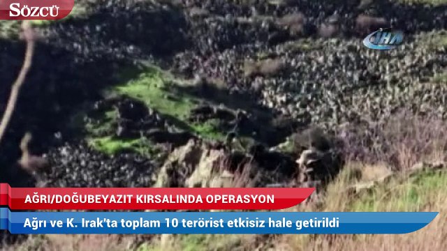 Hava harekatında 10 terörist etkisiz hale getirildi