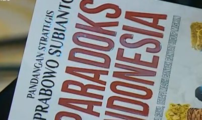 Prabowo Paparkan Kondisi Ekonomi Indonesia Lewat Buku