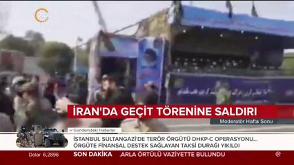 İran'da askeri geçit törenine saldırı